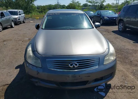 2007 Infiniti G35X z USA, uszkodzony, nr VIN JNKBV61F87M812292